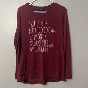 Soft lounge shirt
